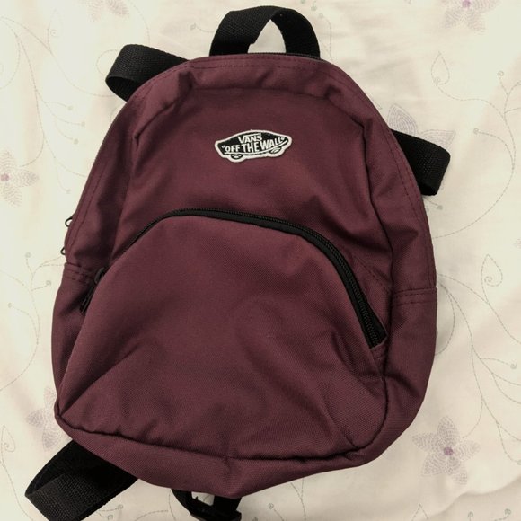 Vans Handbags - Vans Mini Backpack in Purple